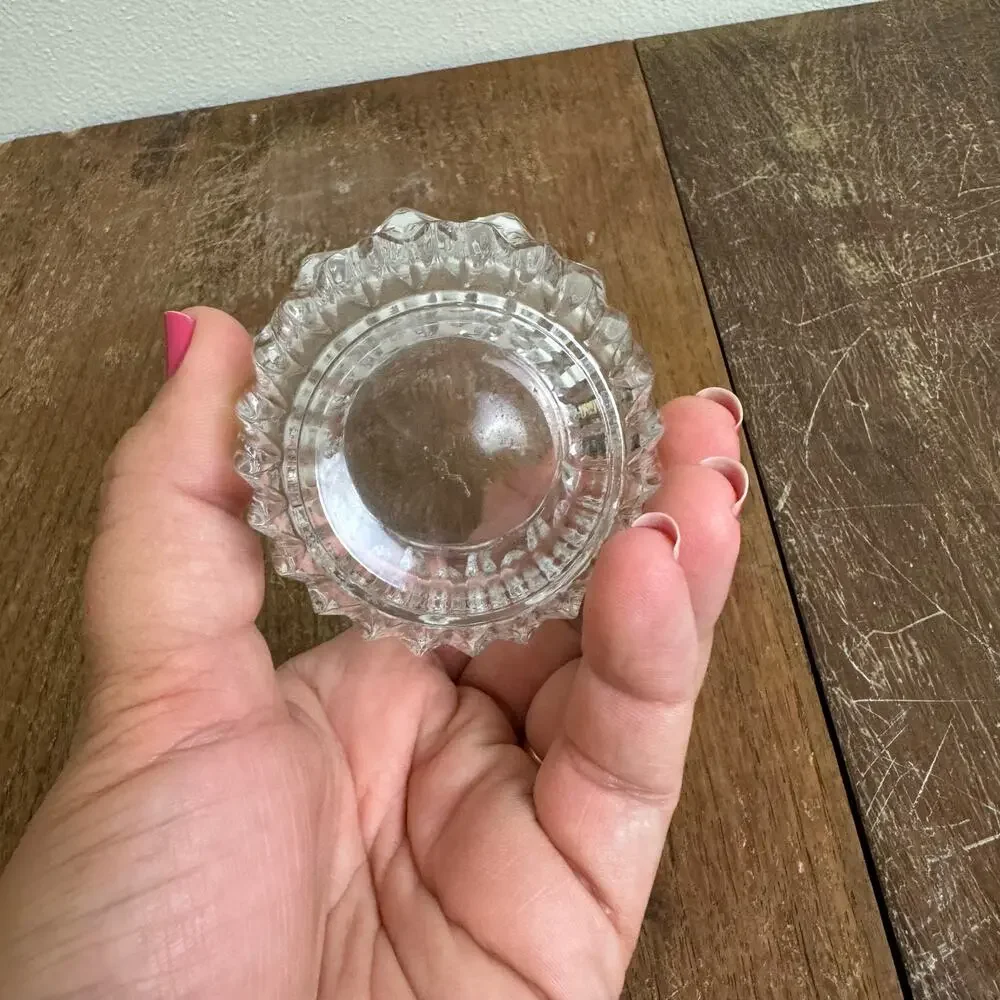 U.S.A. Deplomb 24% Lead Crystal Votive Candle‎ Holder